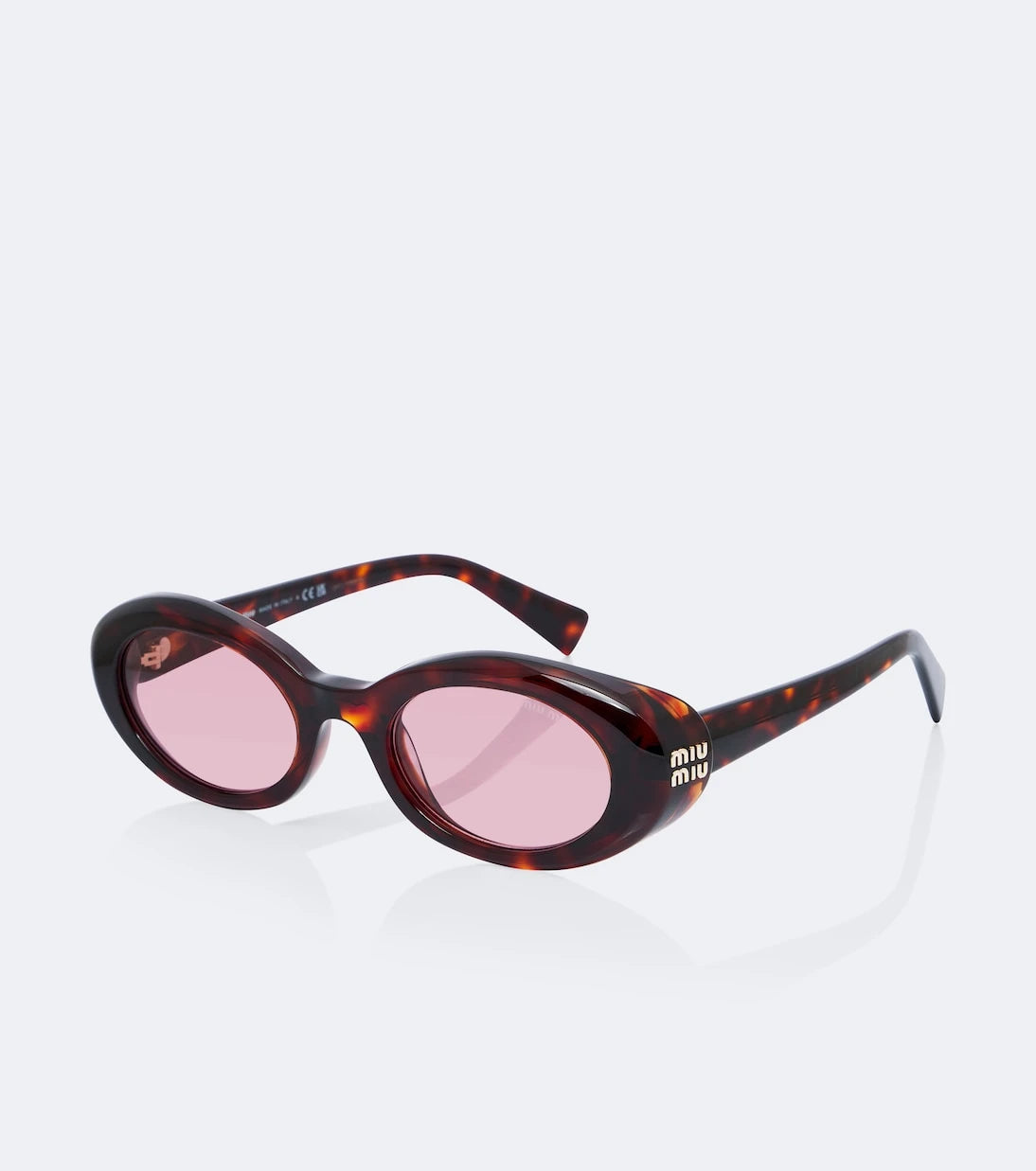Miu Miu - Rêverie oval sunglasses