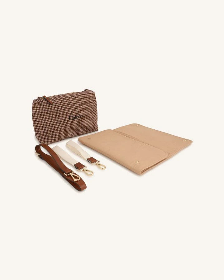 Chloé - Carreaux Changing Bag | Brown
