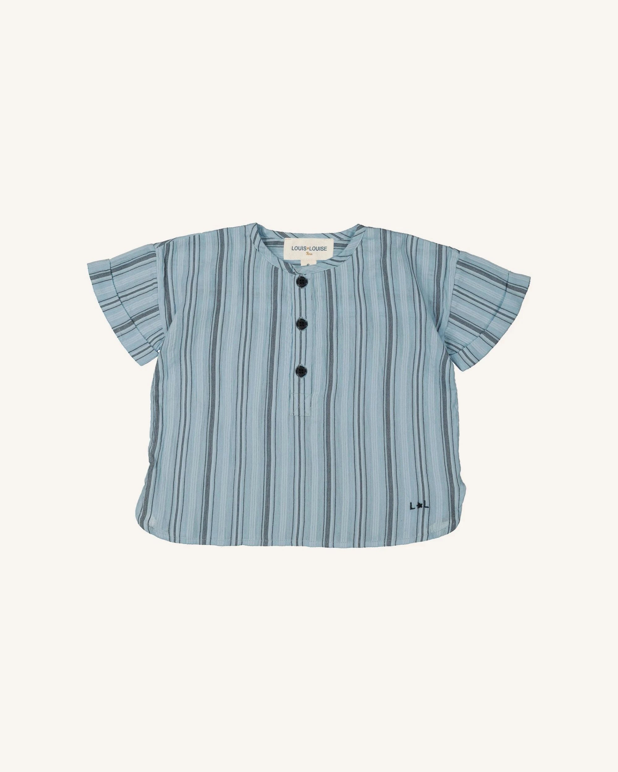Louis Louise - Kurta Saul Striped Baby | Oats