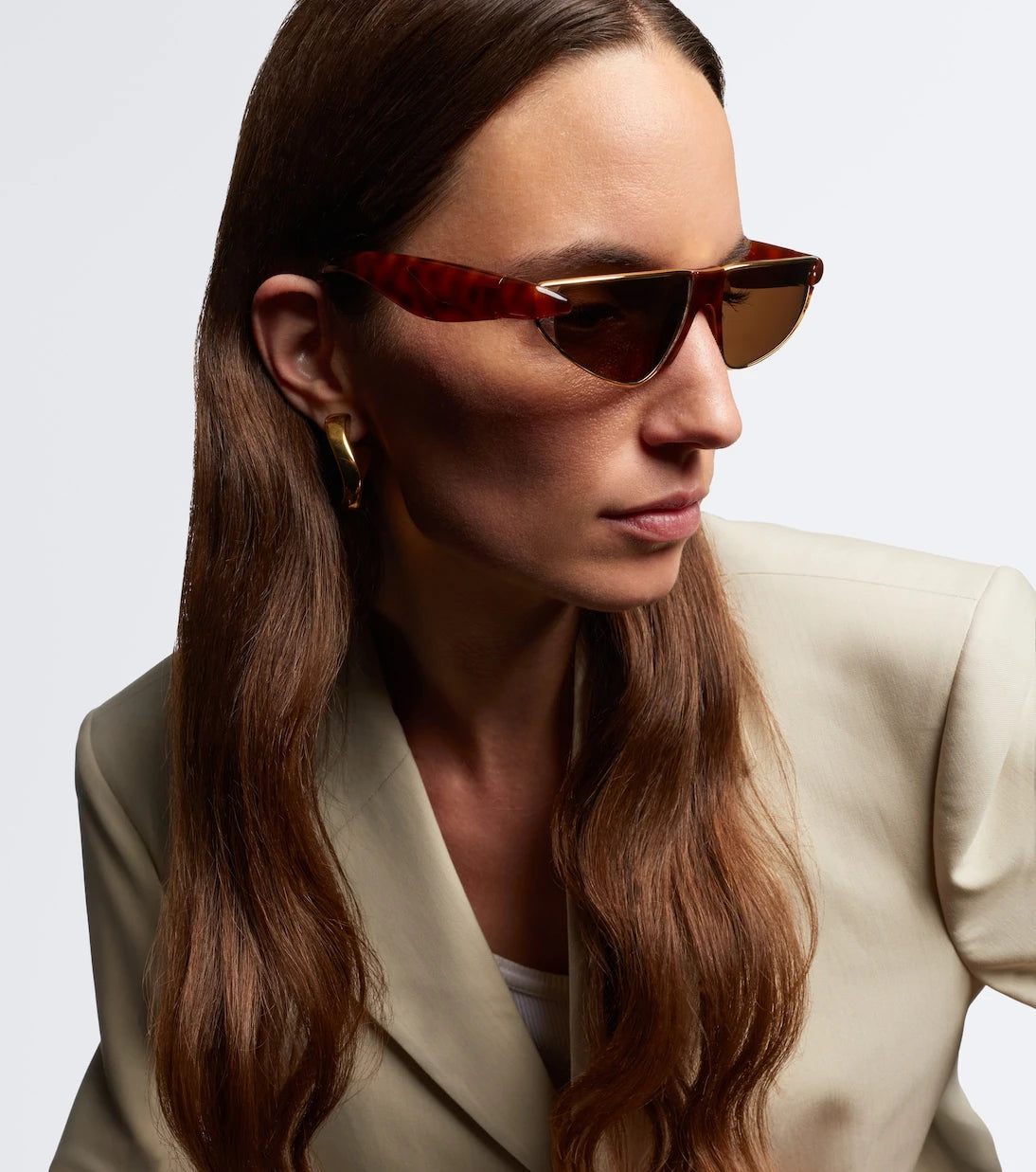Bottega Veneta - Prisma cat-eye sunglasses