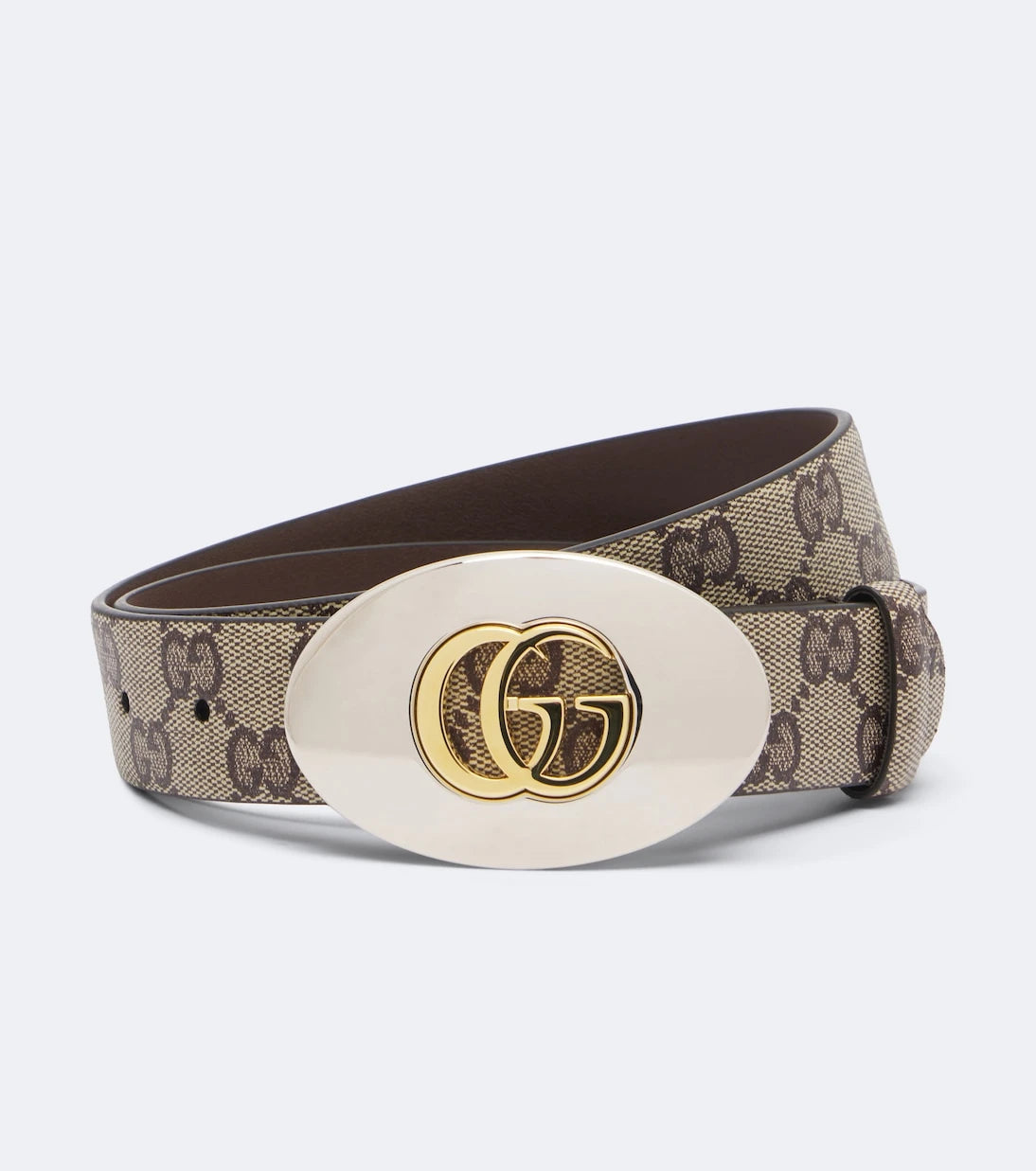 Gucci - Double G GG canvas belt