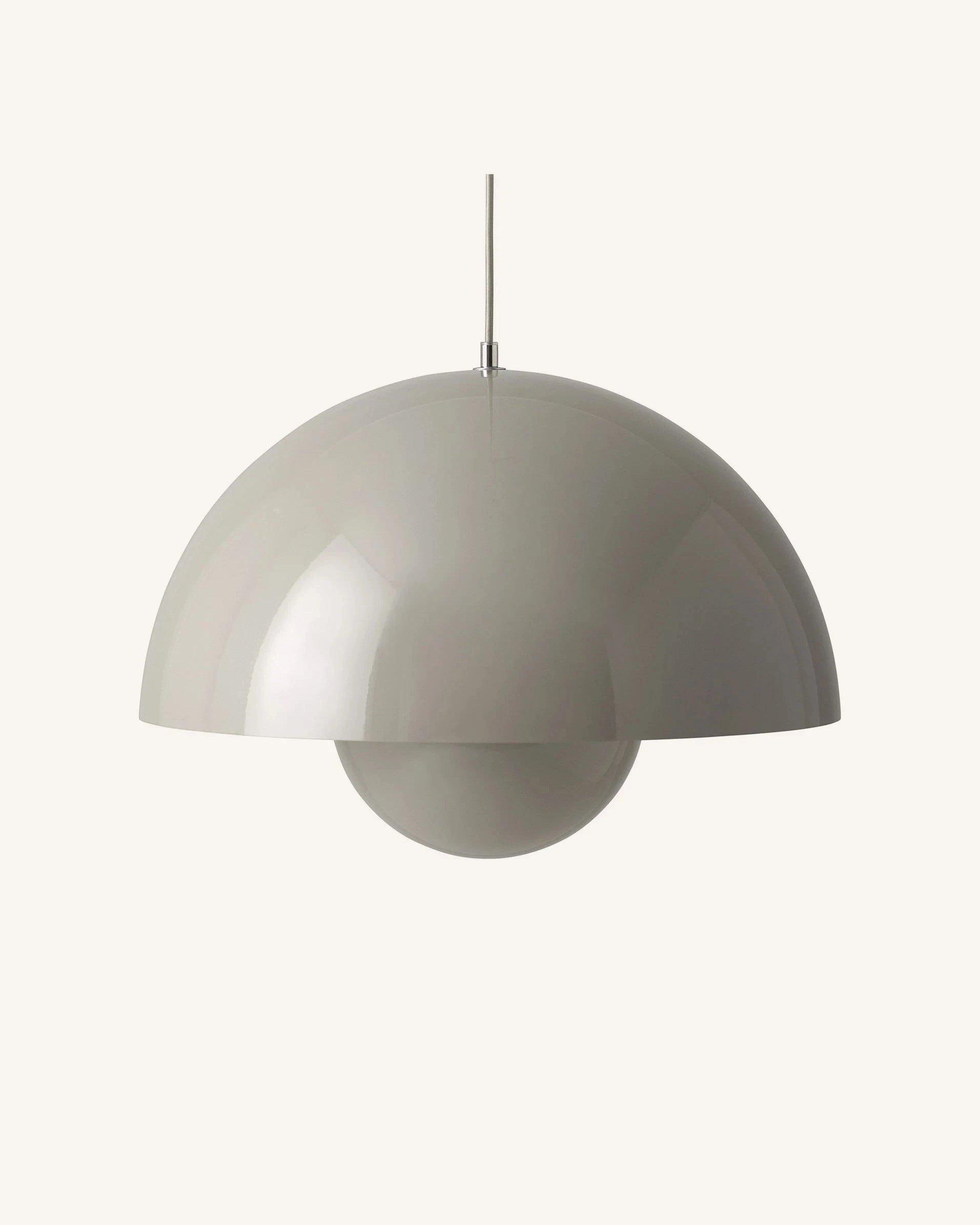 & Tradition - Flowerpot  VP2 Pendant Light, Verner Panton, 1968 | Grey