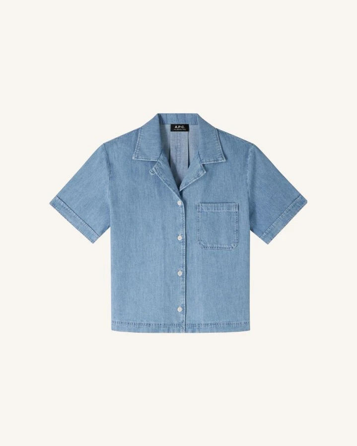 A.P.C. - Maeva organic cotton shirt | Light Blue