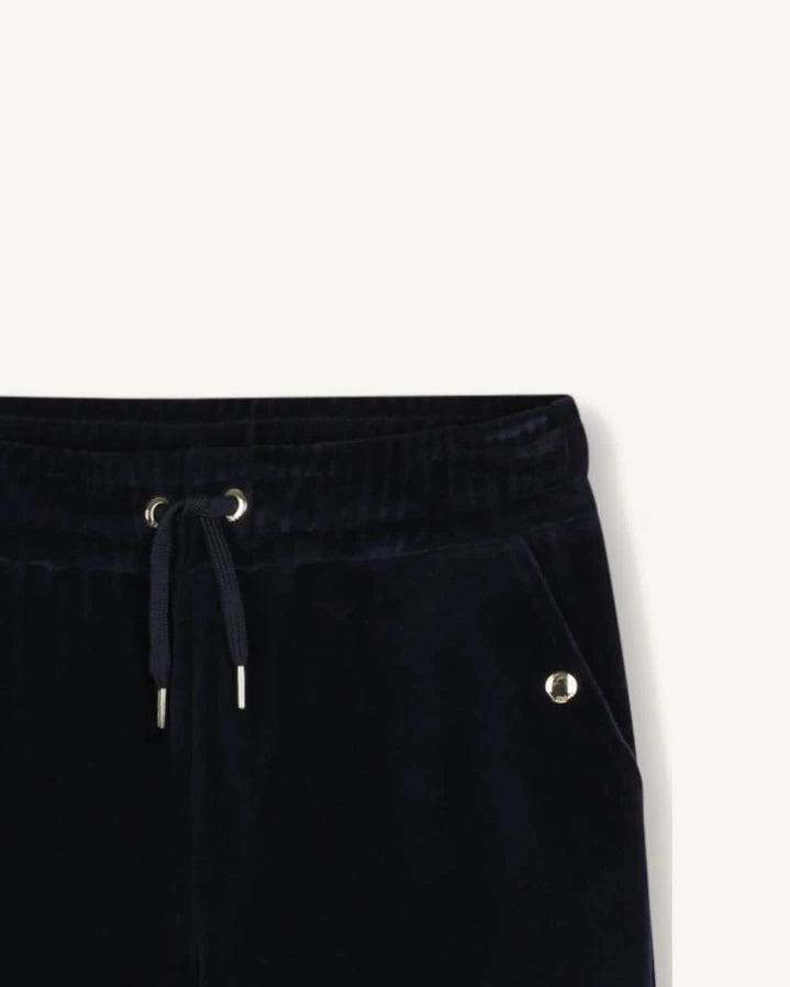 Chloé - Organic Cotton Velvet Pants | Dark Blue