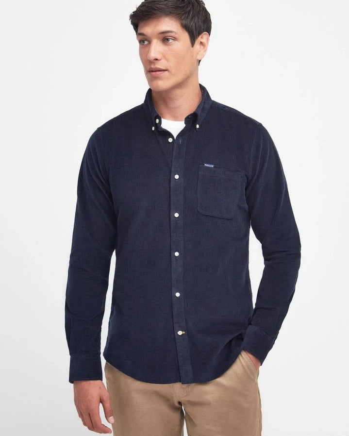 Barbour - Ramsey Velvet Shirt | Navy blue