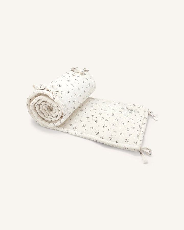 Babyshower - Roseberry bumper pad | Ecru