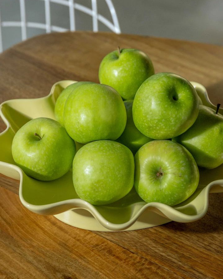 &Klevering - Sun stoneware dish | Pale yellow
