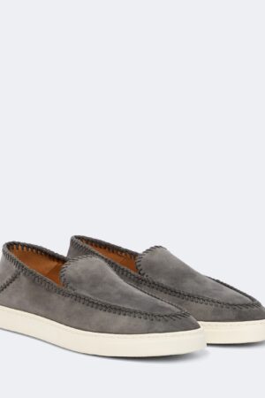 Giorgio Armani-Galleria 3 suede slip-on shoes