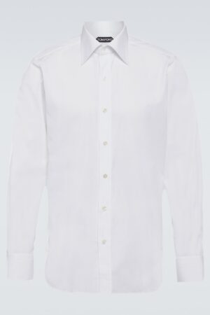 Tom Ford-Cotton poplin shirt