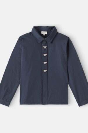 Donsje-Lauden embroidered cotton shirt