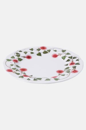 Cabana-Ciclamino floral porcelain charger plate