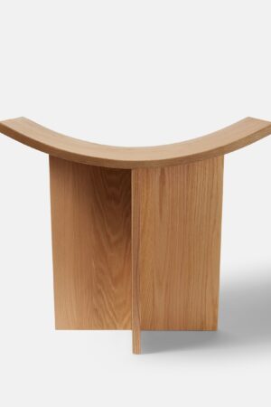 101 Copenhagen-Brutus oak stool by Kristian Sofus Hansen and Tommy Hyldahl
