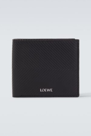 Loewe-Logo leather bifold wallet