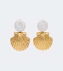 Jennifer Behr-Laguna faux pearl drop earrings