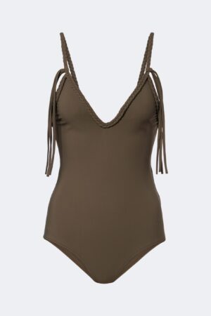 Bottega Veneta-Braided swimsuit
