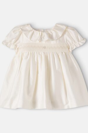 Patachou-Baby embroidered taffeta dress