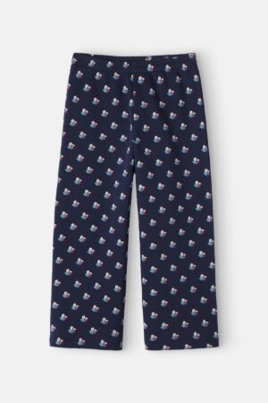 The New Society-Floral cotton fleece sweatpants