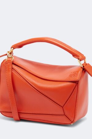 Loewe-Puzzle Featherlight Mini top-handle bag