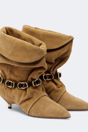 Isabel Marant-Edrik embellished suede ankle boots