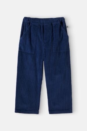 Cozmo-Cotton corduroy wide-leg pants
