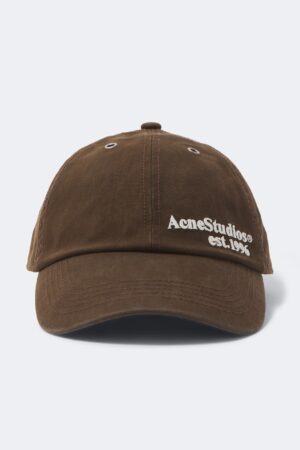 Acne Studios-Logo embroidered baseball cap