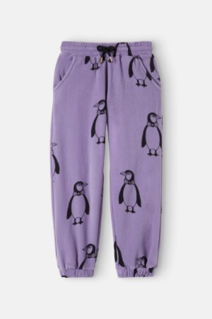 Mini Rodini-Printed fleece pants