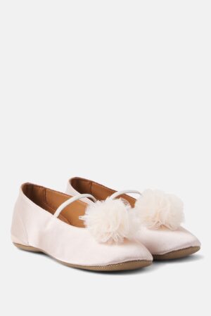 PèPè-Satin ballet flats